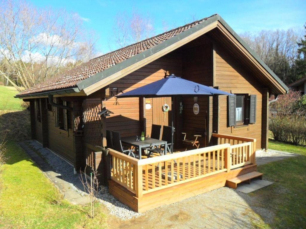 Komfortables-Ferienblockhaus-Nr-27-56-Qm-Bis-4-Personen-Viechtach-Jaegerpark Екстериор снимка